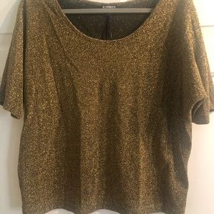 Express gold top.  NWT